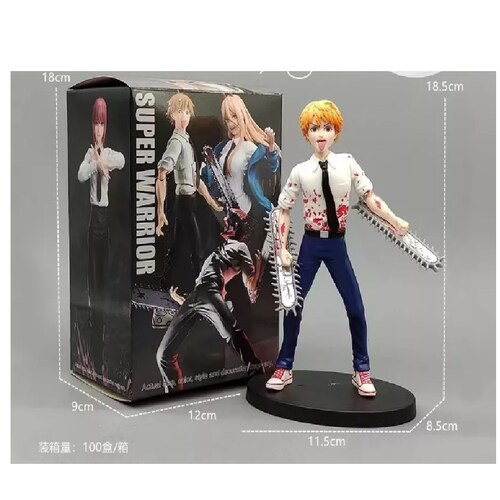 Figura Juguete Muñeco Denji Chainsaw Man 18 Cm Anime Con Caja