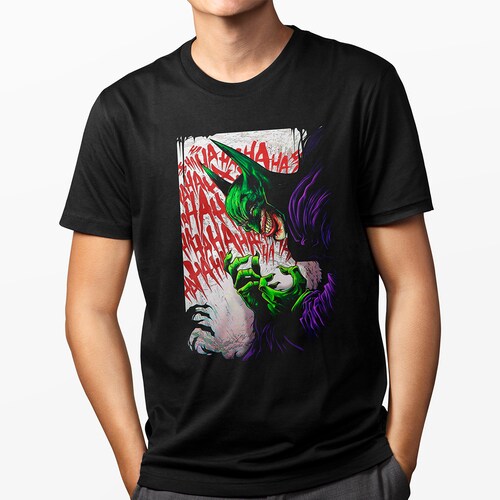 Playera Negra - Batman Guason Joker 
