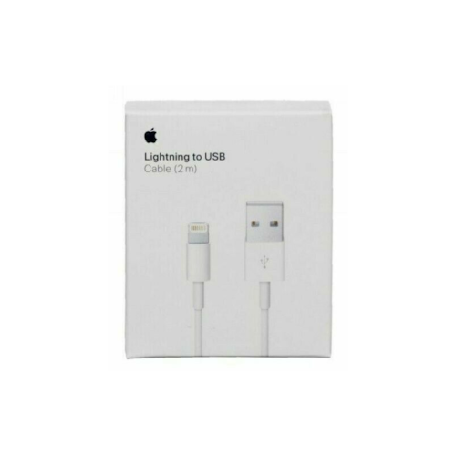 Paquete Familiar 4 Cables Para iPhone Usb - Lightning iPhone 5 - 14 Para Cubo Usb 2M Calidad Original Caja Kit Set Pack
