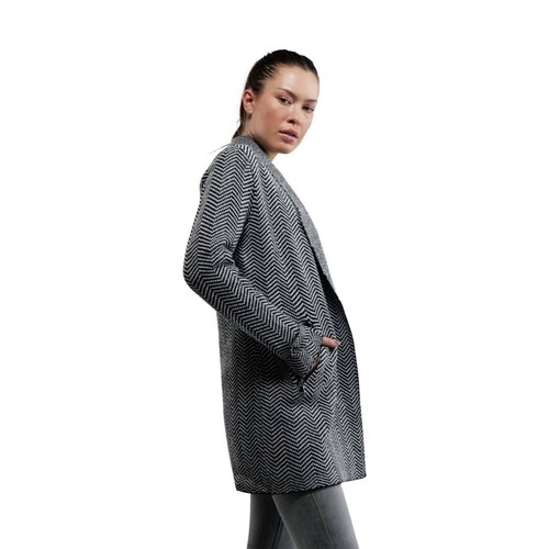Ensamble tejido largo color negro para mujer, marca Sao Paulo, mod. 1000161