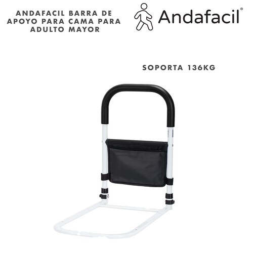 Andafacil Barra de Apoyo para Cama para Adulto Mayor.