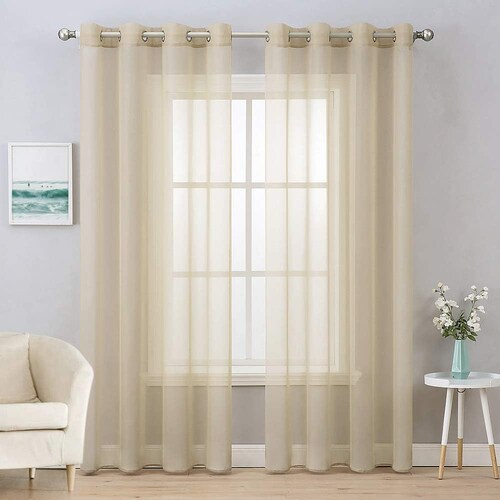 Set Cortinas Traslúcida