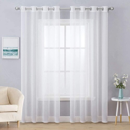 Set Cortinas Traslúcida