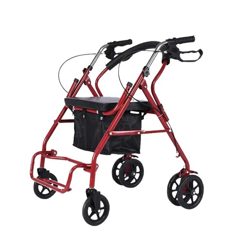 Andafacil Rollator 2 en 1 Portatil | Andadera y Silla de Traslado.