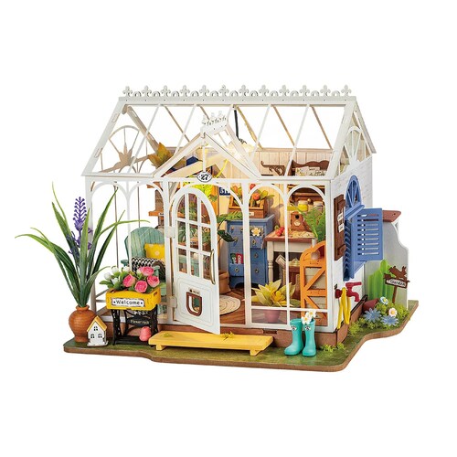 Rompecabezas 3d Casa Miniatura Jardín de Ensueño Robotime.