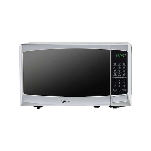 Horno de Microondas Midea MMDP11S2BG 1.1 Pies Espejo Silver.