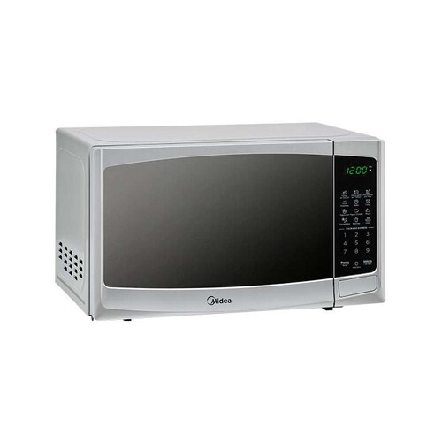 Horno de Microondas Midea MMDP11S2BG 1.1 Pies Espejo Silver.
