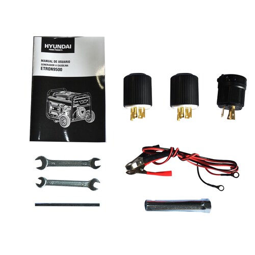 GENERADOR PROFESIONAL HYUNDAI 9KW C/MOTOR 18 HP 110V/220V - ETRON9500.