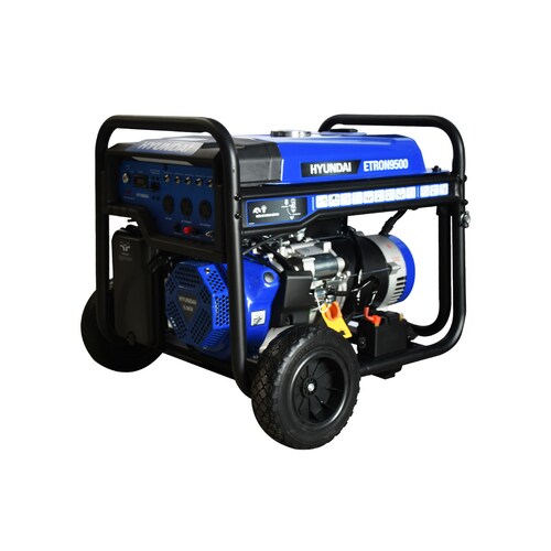 GENERADOR PROFESIONAL HYUNDAI 9KW C/MOTOR 18 HP 110V/220V - ETRON9500.