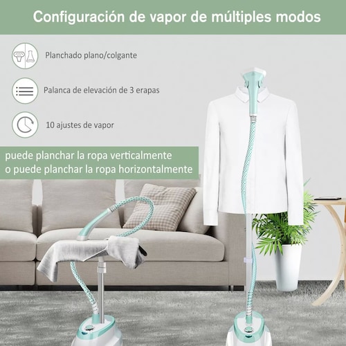 Plancha De Vapor Vertical Profesional Planchas De Ropa 1800w.