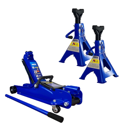 COMBO Gato hidraulico 2.5 Toneladas y Torres de Levante para tu Auto 3 Toneladas .
