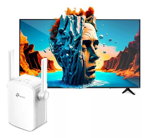 Pantalla Sceptre 50 PuLG Uhd 4k Led A517cv + Repetidor Wifi UHD Smart TV Android