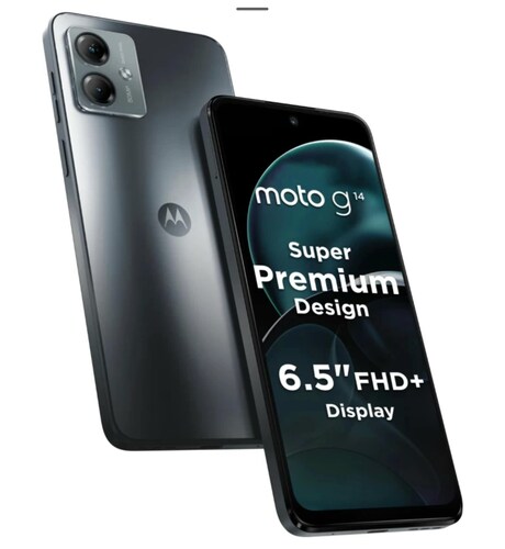 Celular Motorola Moto G14 128GB 4GB Ram   Gris.