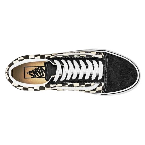 Tenis Casual Vans Old Skool Cuadros Beige VN0A38G1P .
