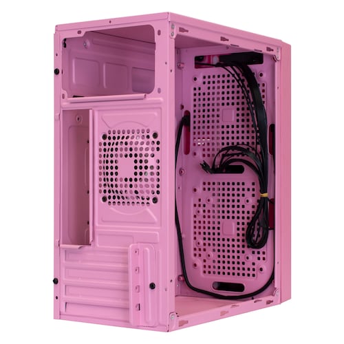 Gabinete Gamer XTREME PC GAMING XST-100 Mini ITX 1 ventilador RGB Rosa XSCGXT0P 