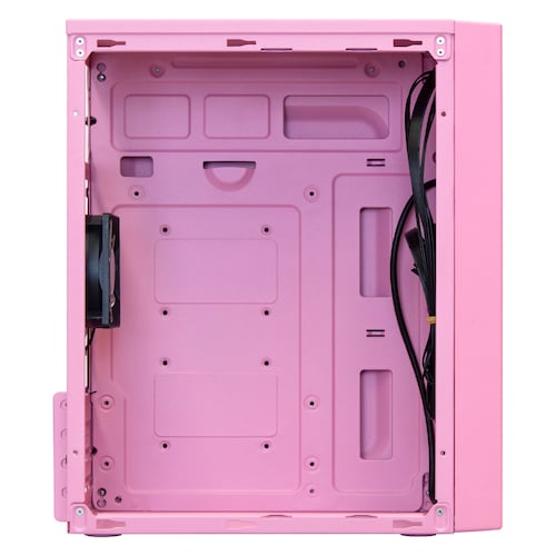 Gabinete Gamer XTREME PC GAMING XST-100 Mini ITX 1 ventilador RGB Rosa XSCGXT0P 