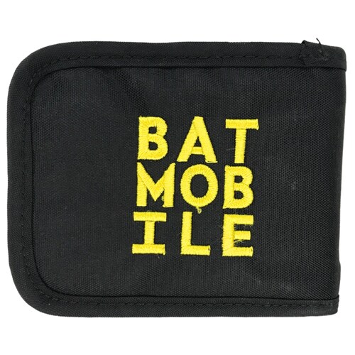 Cartera Con Monedero Infantil Batman.