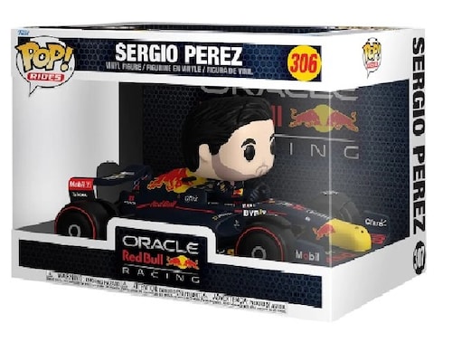 Exclusivo! Funko Pop Sergio Checo Perez 306 Ride Formula 1 Oracle Red Bull 
