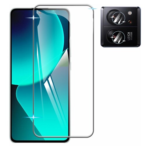 Pack Cristal Templado 9d Para Xiaomi 13t Pro + Mica Camara