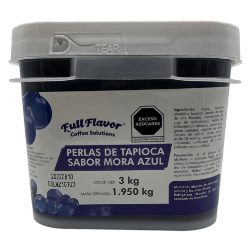 Popping Pearl /perlas Explosivas 3 Kg Soda Italiana Arandano