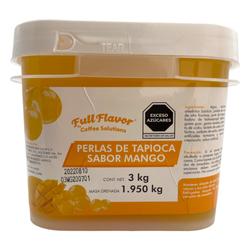 Popping Pearl /perlas Explosivas 3 Kg Soda Italiana Mango