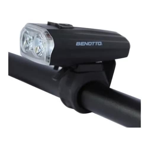 Luz Delantera Recargable Usb Bicicleta 2 Funciones Benotto