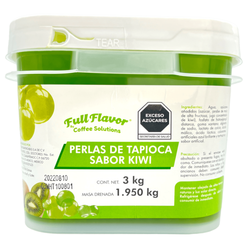 Popping Pearl /perlas Explosivas 3 Kg Soda Italiana Kiwi