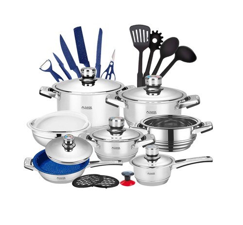 Batería de Cocina Flavor Kitchen Profesional 26 Piezas.