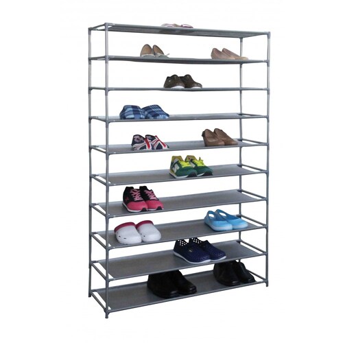 Zapatera de 10 niveles para 50 pares 