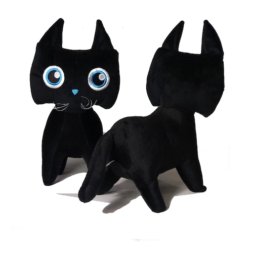  Peluche de gato negro, Nyxmart®