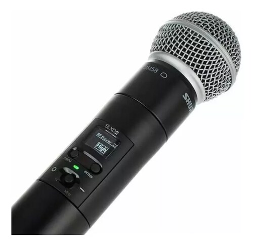Shure SLXD2 SM58 Transmisor Inalámbrico Digital de Mano 