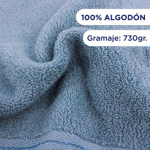 JH HOKINS - 6 piezas Set de Toallas para Baño, Toallas Premium, Toallas de Baño Algodón 100%, Ultra Suave, Toallas de Baño Grandes para Cuerpo 102x178 cm (Gris)