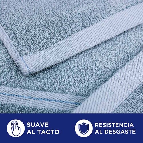 JH HOKINS - 6 piezas Set de Toallas para Baño, Toallas Premium, Toallas de Baño Algodón 100%, Ultra Suave, Toallas de Baño Grandes para Cuerpo 102x178 cm (Gris)
