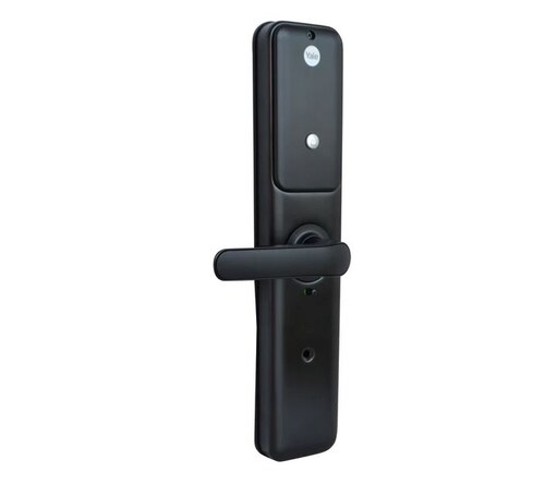Cerradura Eléctrica Digital Yale YDM60 Color Negro. Con Hub y Módulo Incluídos