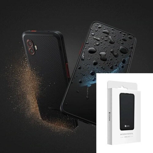 Samsung Galaxy Xcover 6 Pro 128GB, 6GB en RAM,  Negro, Nuevo Snapdragon + Batería Hora 10000mAh.