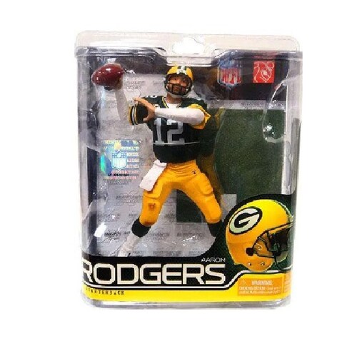 Figura Mcfarlane Aaron Rodgers Green Bay Verde 