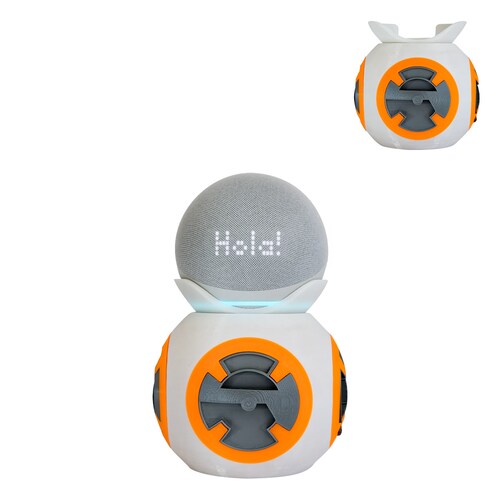 Base Para Alexa Echo Dot 4Ta y 5Ta Generación Tipo Androide Bb8