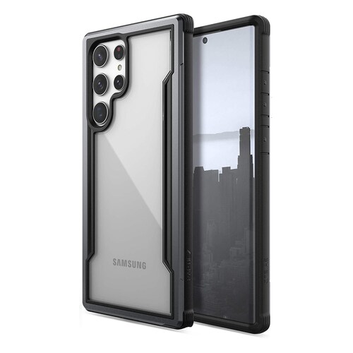 Funda Uso Rudo con Marco Aluminio Raptic Shield para Samsung Galaxy S22 Ultra