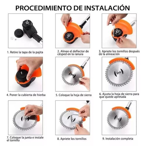 Desbrozadora Eléctrico Inalámbrico Yyugolo 850w Con 2 Baterías 42v Negro