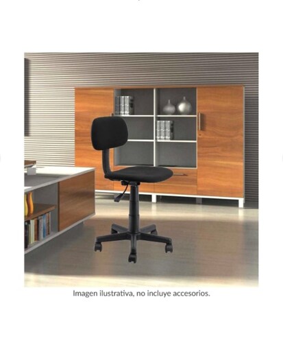 Silla para Oficina negra.