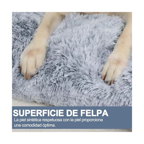 Cama Para Perros Gatos Mascota 75*50 Antiestrés Supercómoda