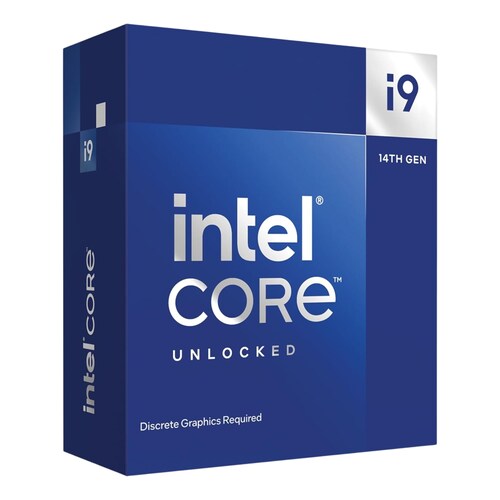 Procesador Intel Core i9-14900KF, LGA1700, 24 Núcleos, hasta 6.0 GHz, sin Gráficos, sin Disipador