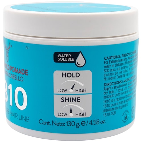 1810 SUPER HOLD CERA PARA CABELLO FIJACIÓN ALTA BRILLO ALTO. BASE AGUA.