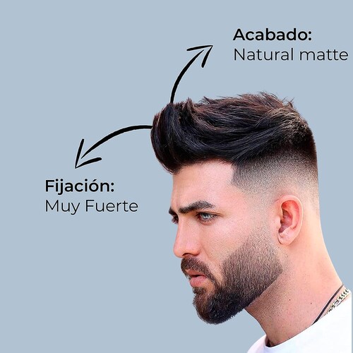 1810 NATURAL FINISH POMADE. CERA PARA CABELLO FIJACIÓN MEDIA BRILLO NATURAL. BASE AGUA.