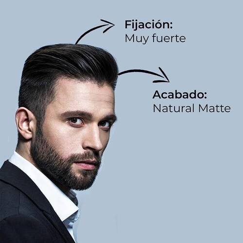 1810 CERA PARA CABELLO STONE CLAY POMADE. CERA PARA CABELLO FIJACIÓN MUY ALTA BRILLO NATURAL. BASE AGUA.	