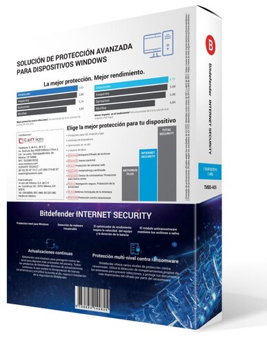 Antivirus Bitdefender 1 Licencia 1 Año