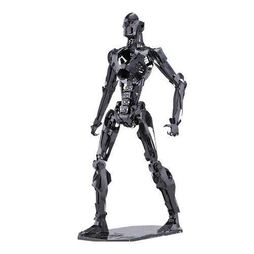 Rompecabezas de Metal 3d Terminator Negro.