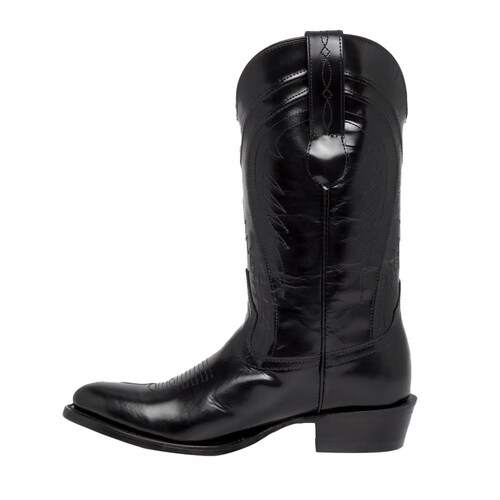 Botas vaqueras lisas color negro marca JC McCoy, de hombre, mod. 1103865