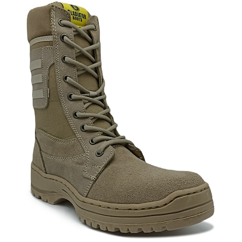 Bota Tactica Piel Cosida Ligera Cómoda Policía Trabajo 1100