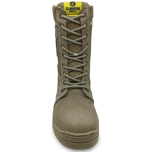 Bota Tactica Piel Cosida Ligera Cómoda Policía Trabajo 1100